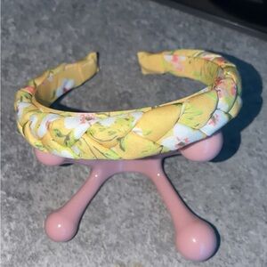 Charming Yellow Floral Kids Headband